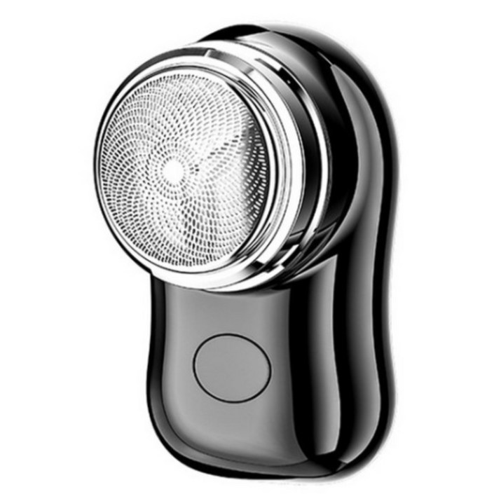 5시건 당일배송 11 REGN x FEIHONG 휴대용 전기 미니 면도기 충전용 USB 여행 출장 선물용, 블랙블랙