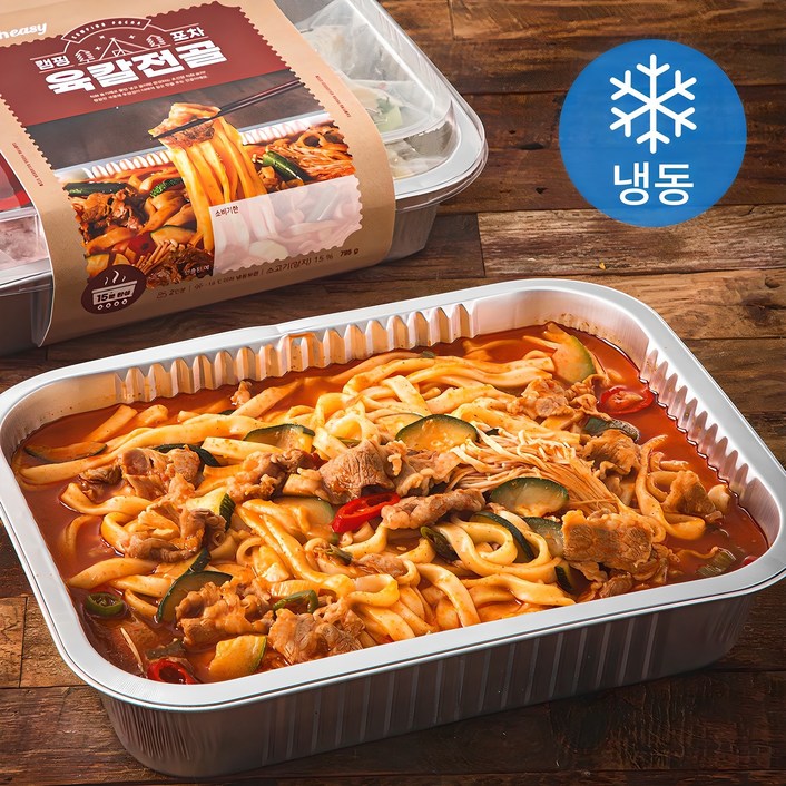 [로켓프레시] 프레시지 캠핑포차 육칼전골 2인분 (냉동)
