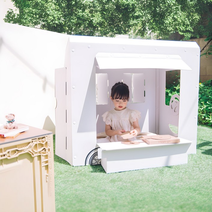 키즈바래 너만의 푸드트럭이 되길 바래 종이집