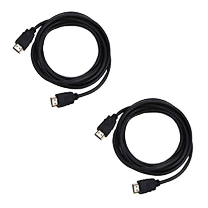 애니포트 HDMI 2.0V 모니터 케이블, 2개, 3m