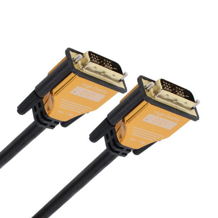 저스트링크 디옵텍 DVID 싱글 골드 메탈 케이블 JUSTLINKDD030G