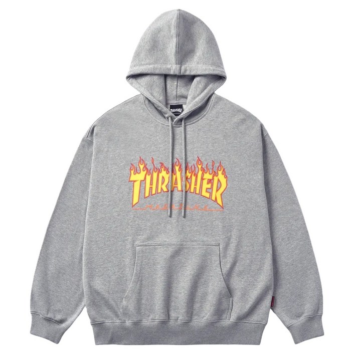 트레셔 플레임 로고 후디 TR2203HD02