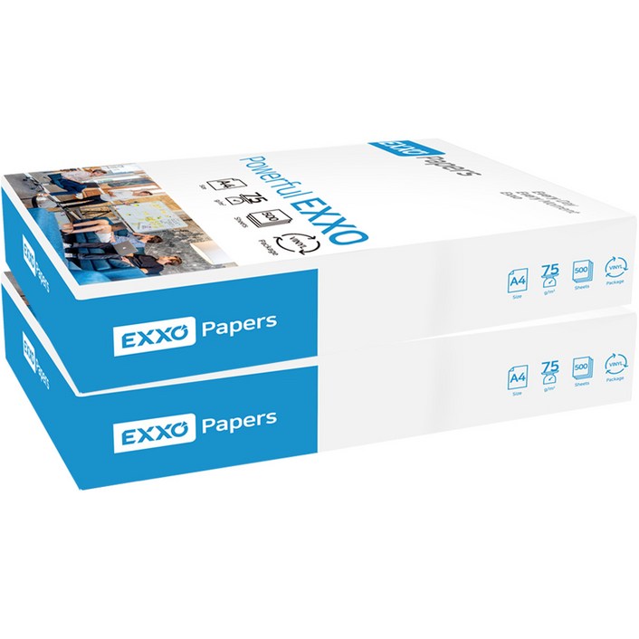 엑소 복사용지 75g 500매 x 2p, A4, 1000매