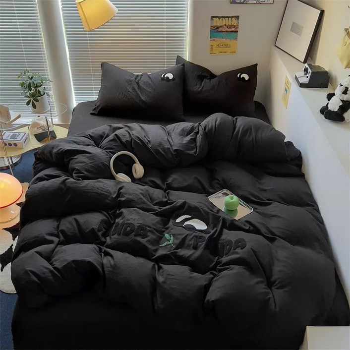 헤디야 판다 이불커버침대커버베개커버 3종세트