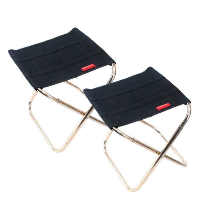 데이즈온샵 가벼운 접이식 간이 의자, 2개세트, 블랙11