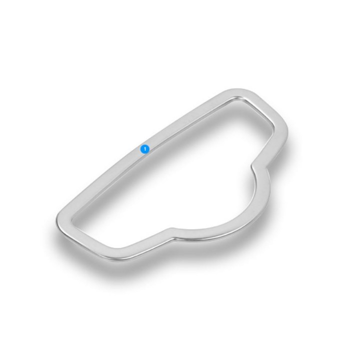 주주파츠몰 벤츠 미등스위치 테두리 실버 부착형 커버 몰딩 E클래스 W213 호환 용품