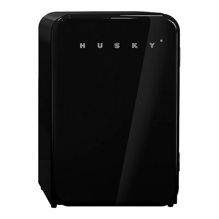 에버코리아 HUSKY 허스키 레트로 와인 화장품 인테리어 감성 바 130L 냉장고 HUSRETRO130 영국 명품 브랜드