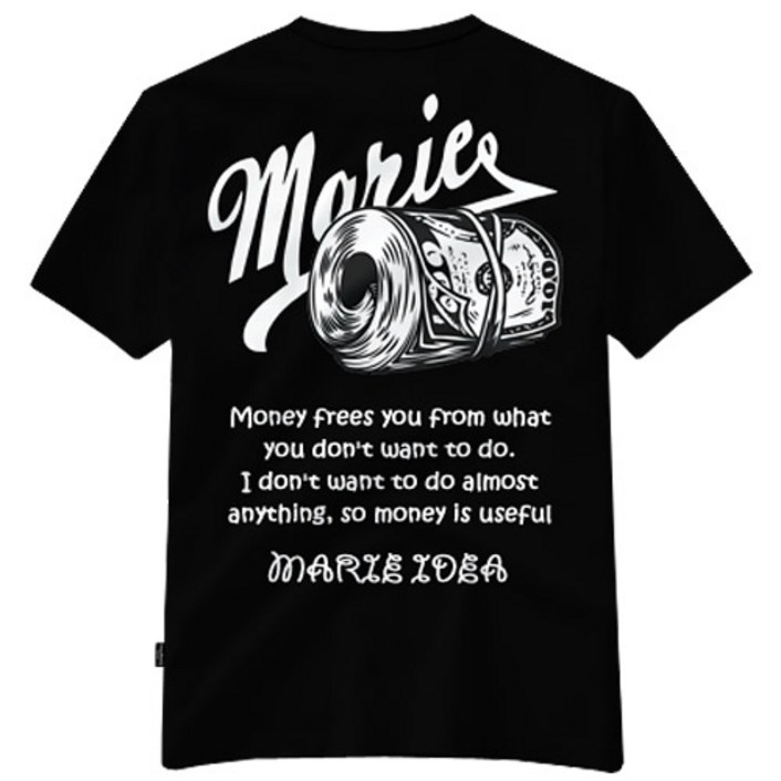 간쓰리 막스 국내생산 디자이너 반팔티