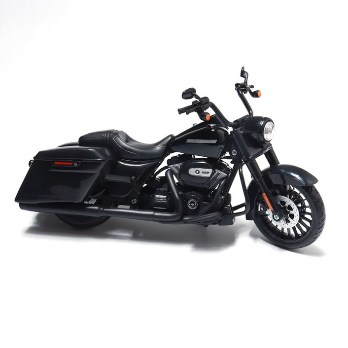 마이스토 112 할리데이비슨 2017 로드 킹 스페셜 다이캐스트 오토바이모형 바이크피규어, 1개