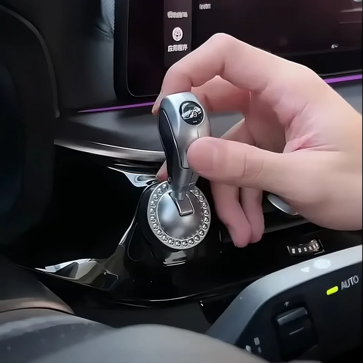 올니즈 자동차 원 클릭 시동 버튼 레버 자동차 푸시 버튼 조이스틱 엔진버턴 인테리어 장식, 블랙, 기타