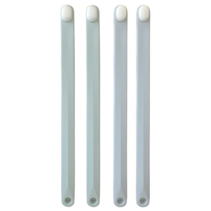 펫트렌디 반려동물 초극세사모 맞춤 칫솔, 4개, 민트  그레이