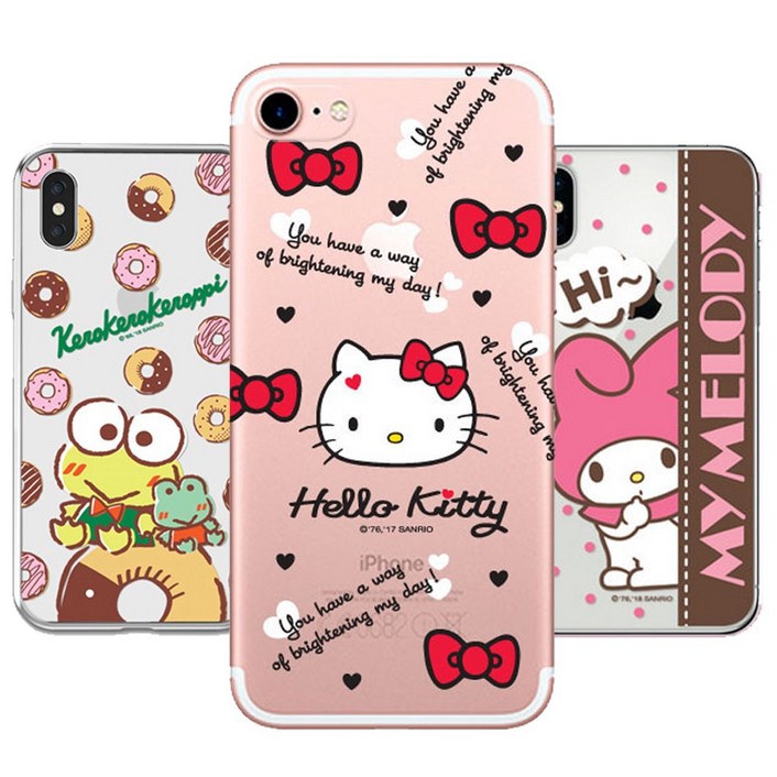 산리오 친구들 시즌6 투명 젤리 케이스 갤럭시 노트 20 울트라 10 플러스 9 8 5