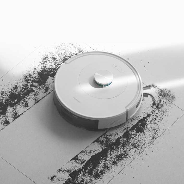 [신제품] 홈리아 로봇청소기 스마트 물걸레 청소 강력 흡입 자동충전