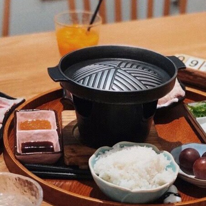 1인 미니화로 풀세트  고체연료 30g x 10p  젓가락 세트