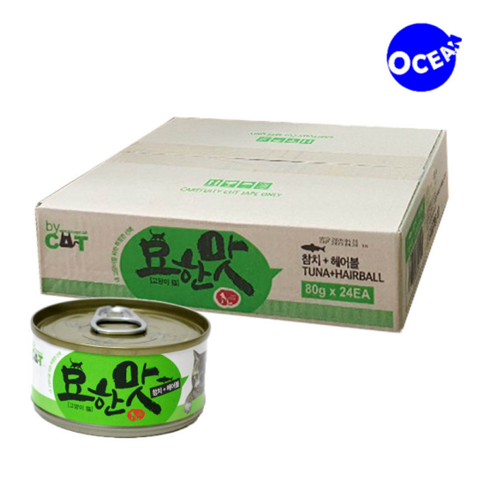 묘한맛 고양이캔 80g x 24개
