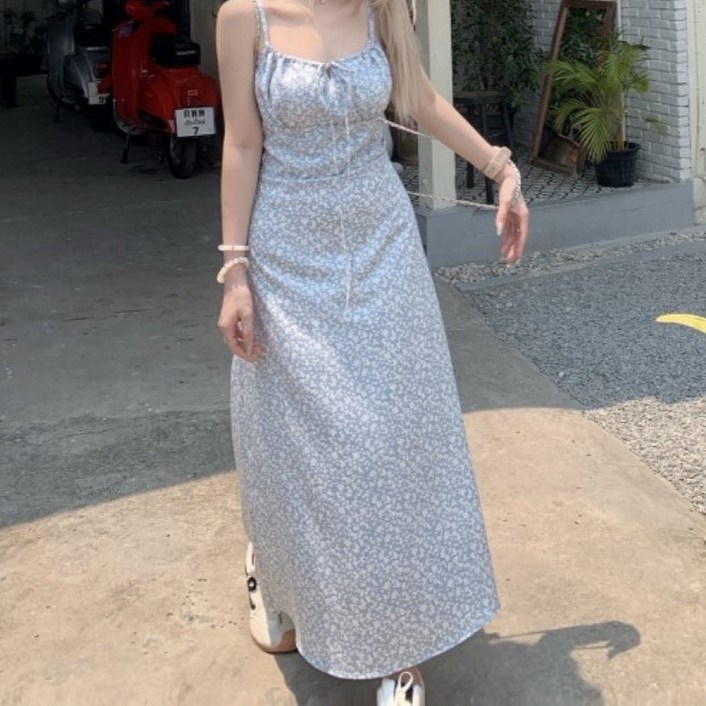 위아썸머키큰여자 롱 무드원피스