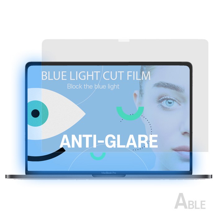 그램 14Z90P-GA76K 블루라이트차단 반사방지 액정보호필름 LG 노트북 필름, 1개