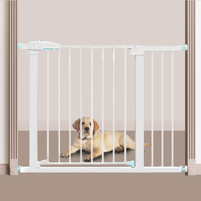 틸리전트 강아지 안전문 울타리 펜스, 단일색상, 1개