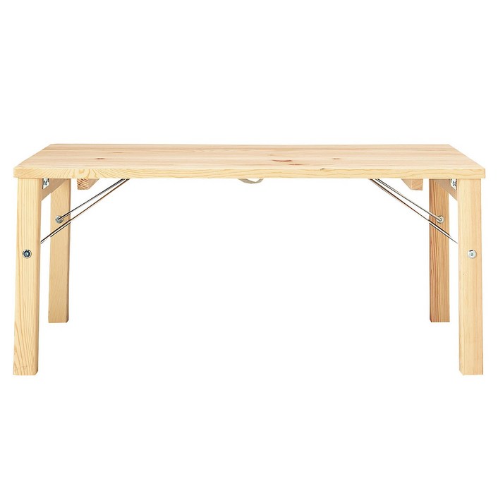 무인양품 MUJI 소나무 접이식 로우 테이블 20230501