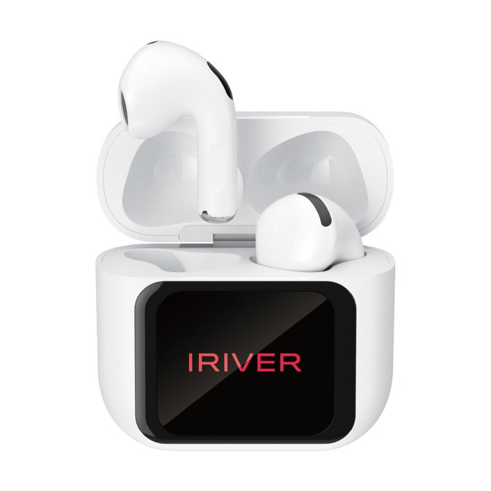 아이리버 오픈형 무선 블루투스 6.0 이어폰 IBZX1 LCD 터치스크린 타이머설정 카메라셔터 이어폰찾기 음향 효과 설정