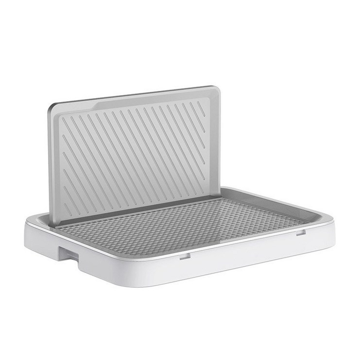 리프리 강아지 반려견 그물망 배변판, 특대형, 블루그레이, 1개