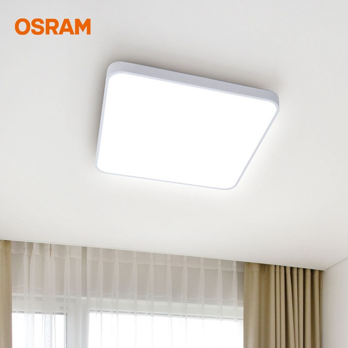 오스람 LED 정품칩 플리커프리 방등 60W 화이트 방조명