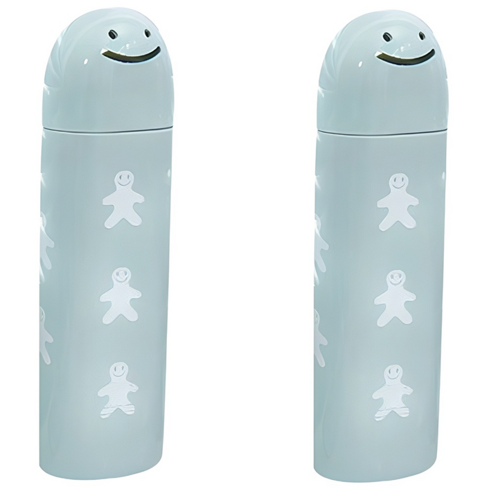 더자카 쿠키스마일 칫솔케이스 블루