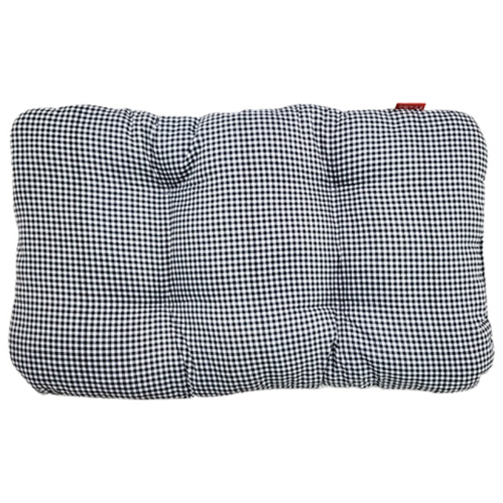 인뮤즈 펫 반려견 유모차 양면 방석, 체크  그레이, 1개