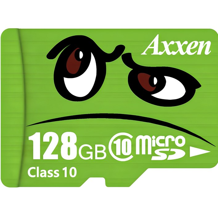 액센 프리미엄 캐릭터 마이크로 SD카드, 128GB, 1개