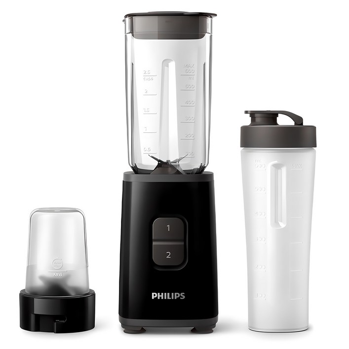 필립스 뉴 미니 블렌더 + 텀블러 + 멀티 다짐기 세트 HR2603/90