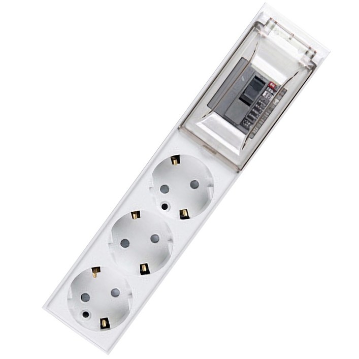 이어지다 고용량 멀티탭 3구 OS 배선