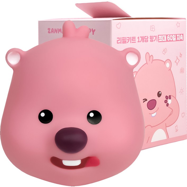 벨르아망 잔망루피 빅페이스 차량용 방향제  군침루피