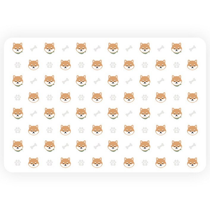 펫코노미 강아지 빨아쓰는 시바견 배변매트
