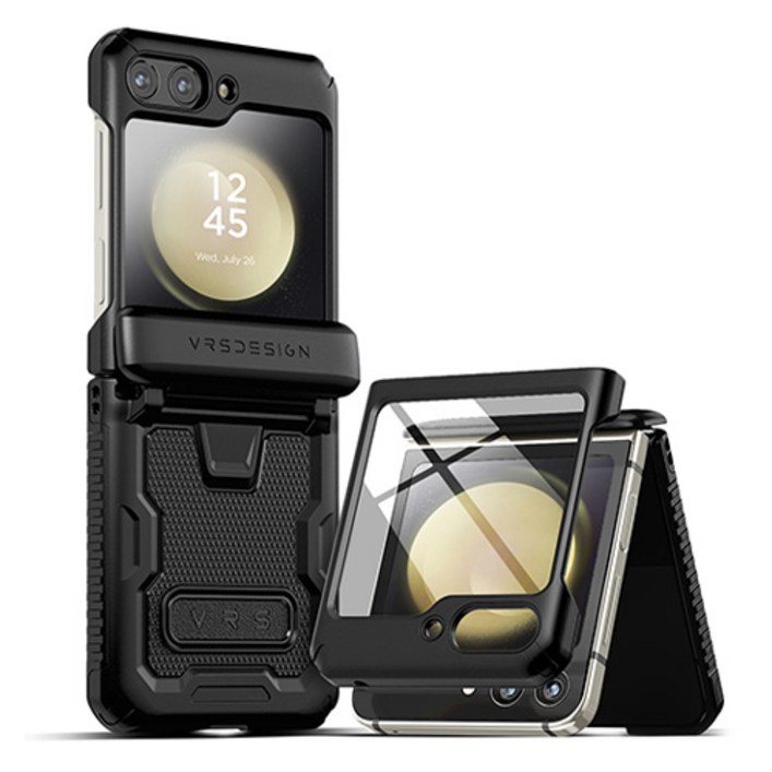 베루스 자동 힌지 액정 보호 필름 일체형 테라가드 액티브360 휴대폰 케이스