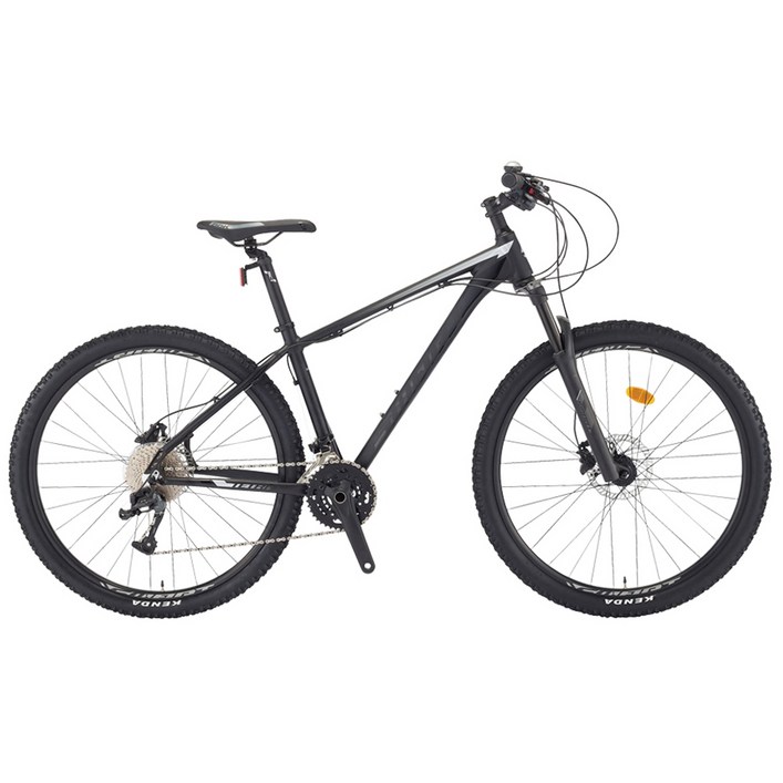 스마트 24년형 27.5 테트라 7XX 33단 MTB 자전거 LTWOO A9, 블랙 무광, 160cm, 1개