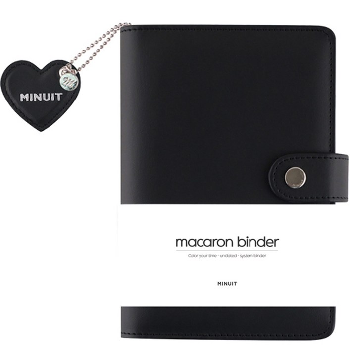 미뉴잇 마카롱 바인더 다이어리 6공 A6
