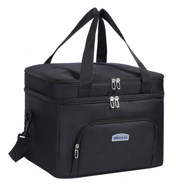 브리빌라스 알럽홈 라스 사격형 손잡이 캠핑 보냉백 33 x 24 x 25 cm