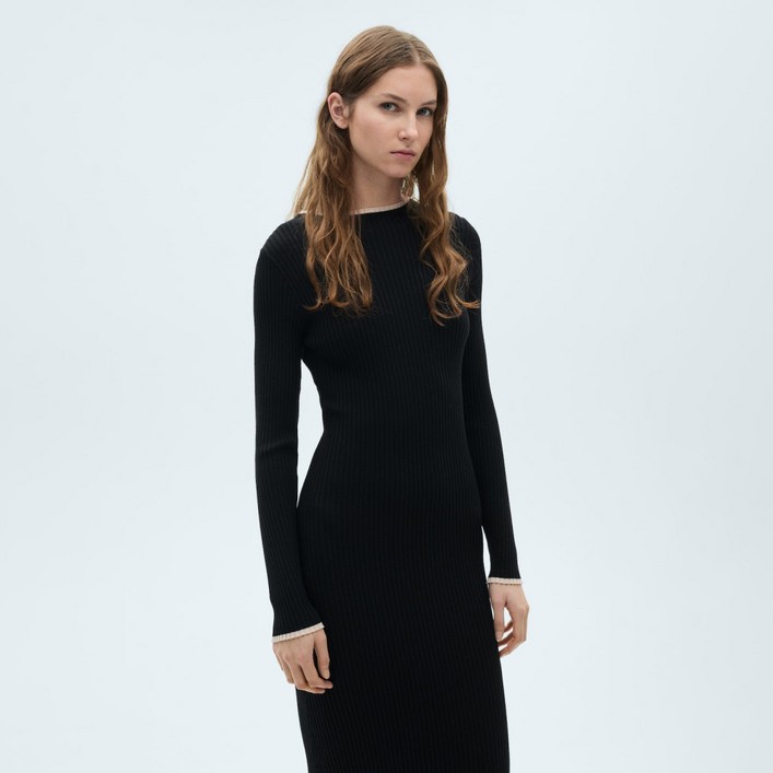 MANGO 여성용 쉐도인 드레스 87094077