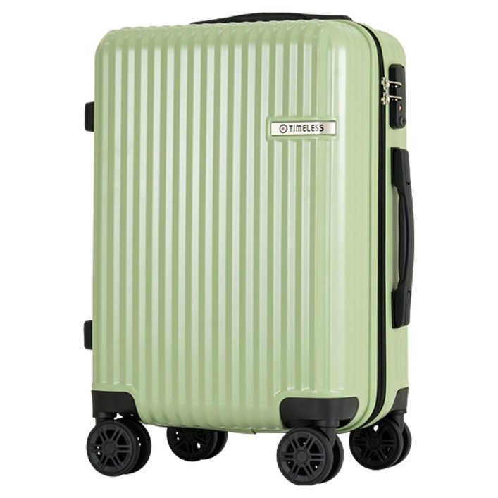 타임리스 메탈릭 와이드 탈부착 더블휠 확장형 PC 캐리어