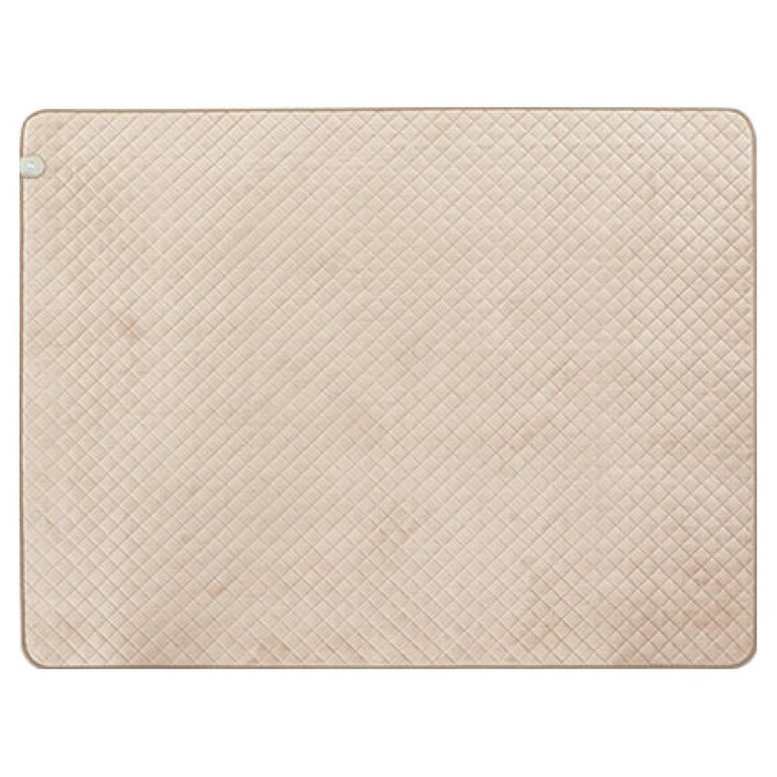 더안 캠핑용 탄소 원적외선 극세사 전기매트 베이지, 200 x 280 cm