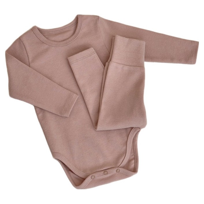 피카부 신생아용 동동이 바디수트 + 하의 세트