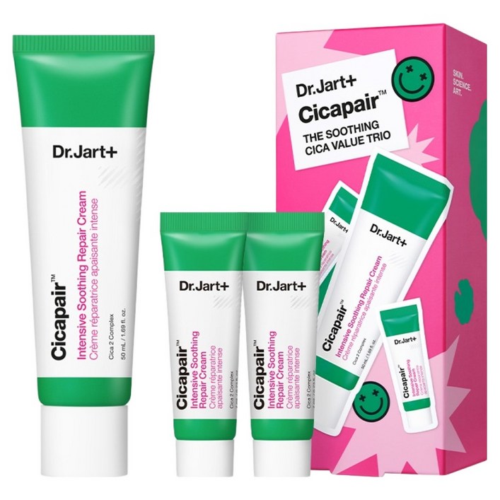 닥터자르트 더 수딩 시카 벨류 트리오 크림 50ml + 크림 7ml x 2p 세트