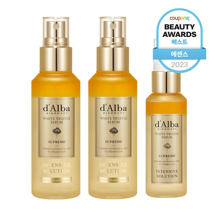달바 화이트 트러플 수프림 인텐시브 세럼 100ml x 2p 수프림 세럼 50ml 세트, 1세트