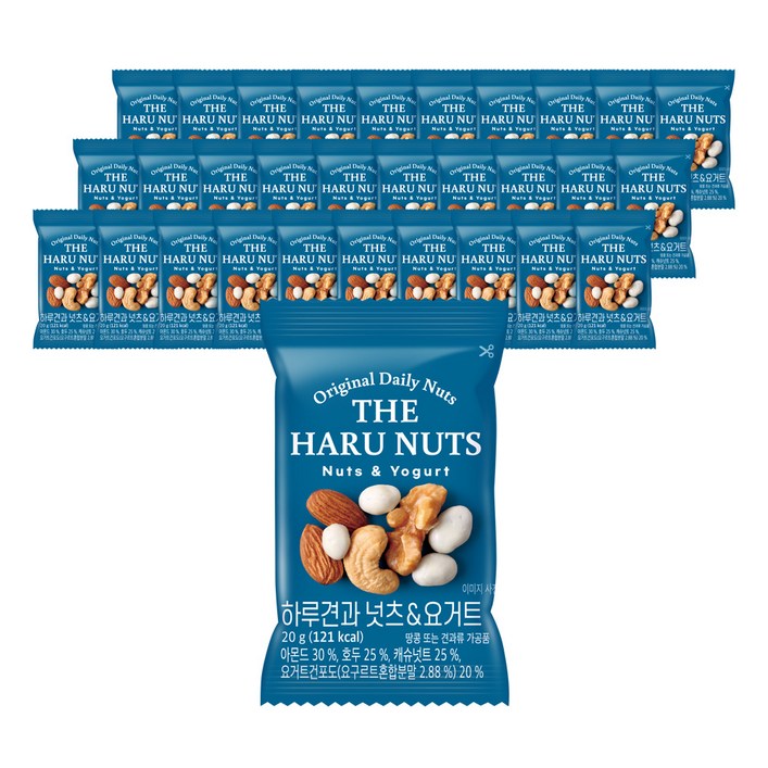 하루견과 믹스넛 넛츠 앤 요거트, 20g, 30개