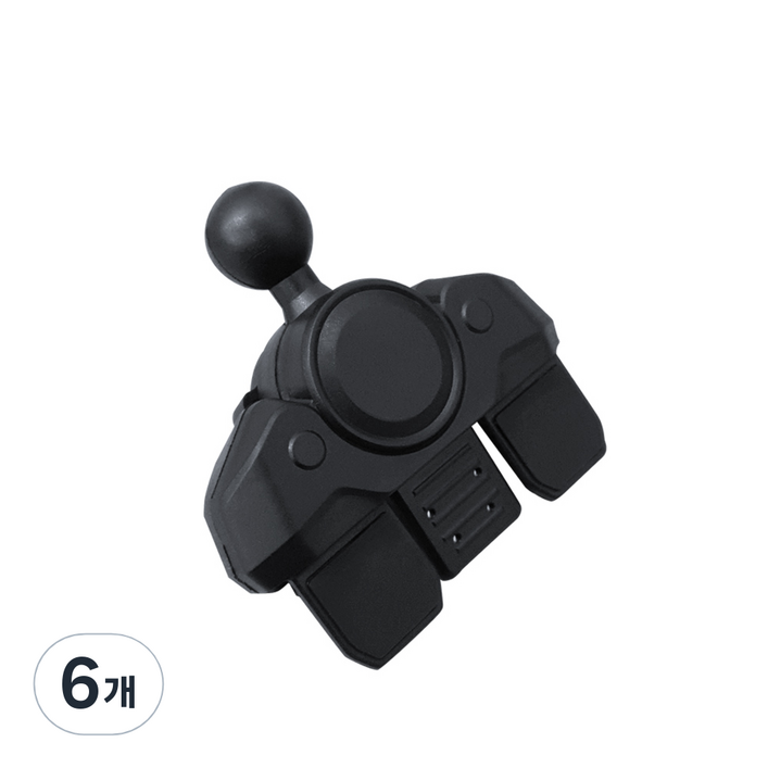 레드빈 CD슬롯 스마트폰용 차량용거치대, 6개, 단일 색상