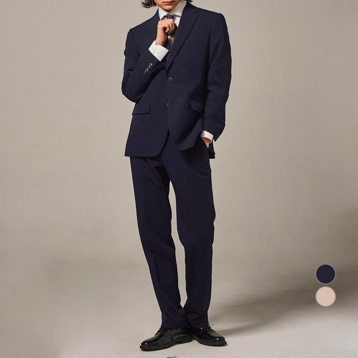 트래드클럽 남성용 베리 베이직 수트 세트