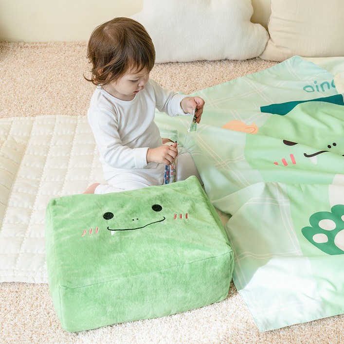 에일린키즈 낮잠이불세트 일체형  낮잠이불 보관 가방