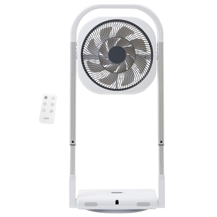 르젠 슬림 수납형 접이식 선풍기, LZEFCD200