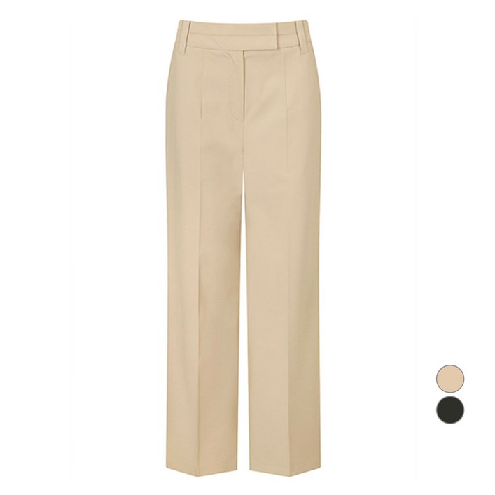 더아이잗 여성용 스티치 스트레이트 팬츠 IN5A0SL03