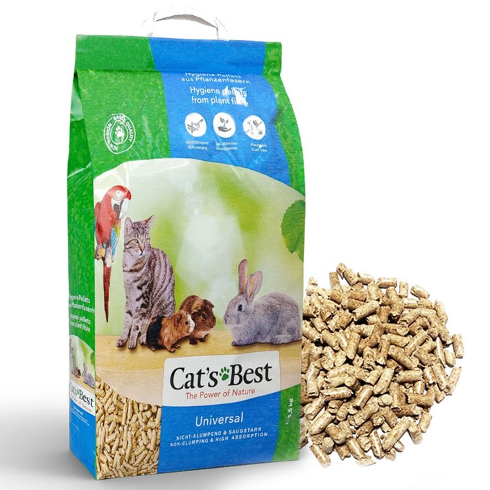 캣츠베스트 유니버셜 우드펠렛 리터 10L5.5Kg, 5.5kg, 1개, 무향